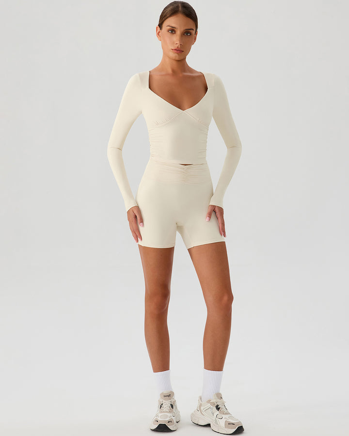 Riven Seamless Shorts - Vanilla