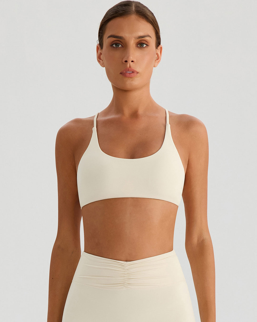 Riven Sports Bra - Vanilla