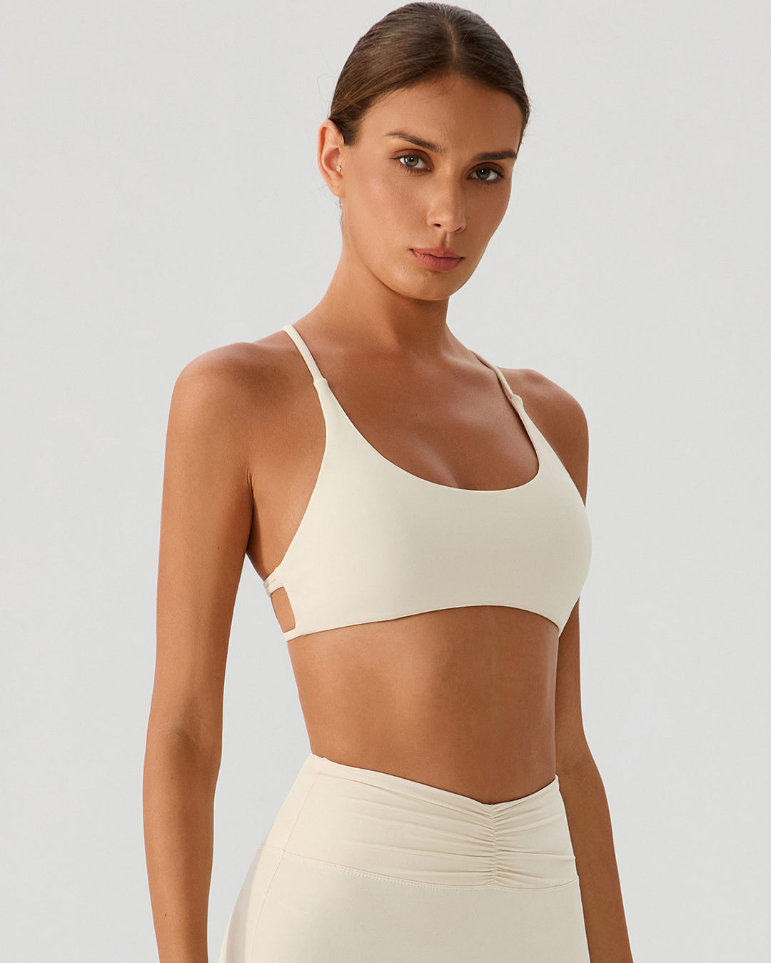 Riven Sports Bra - Vanilla