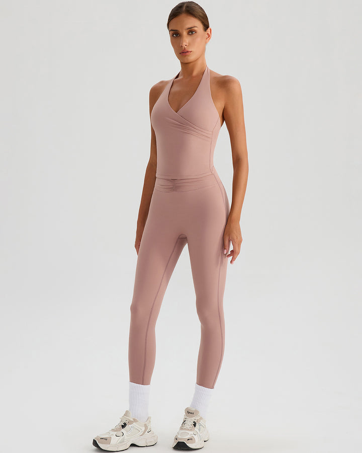 Riven Tank Top - Dusty Rose
