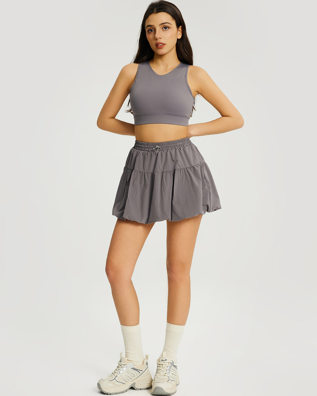 Riyana Skirt - Grey