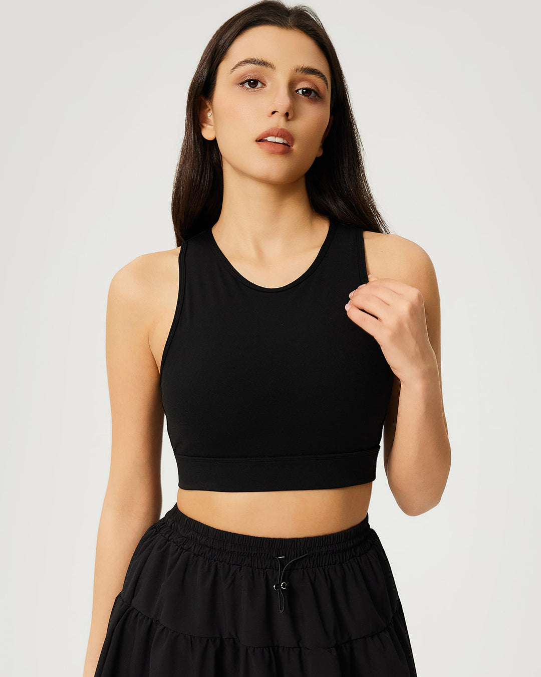 Riyana Sports Bra - Black