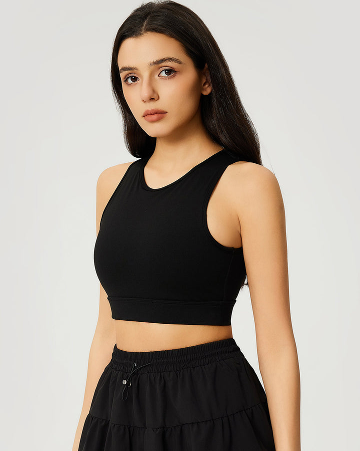 Riyana Sports Bra - Black