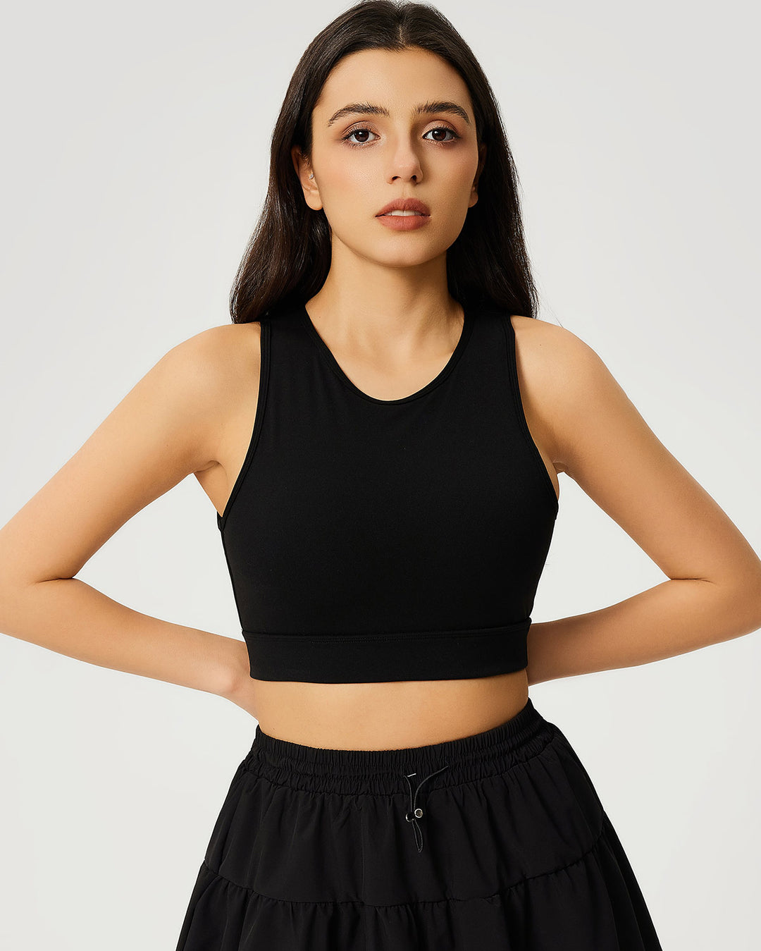 Riyana Sports Bra - Black