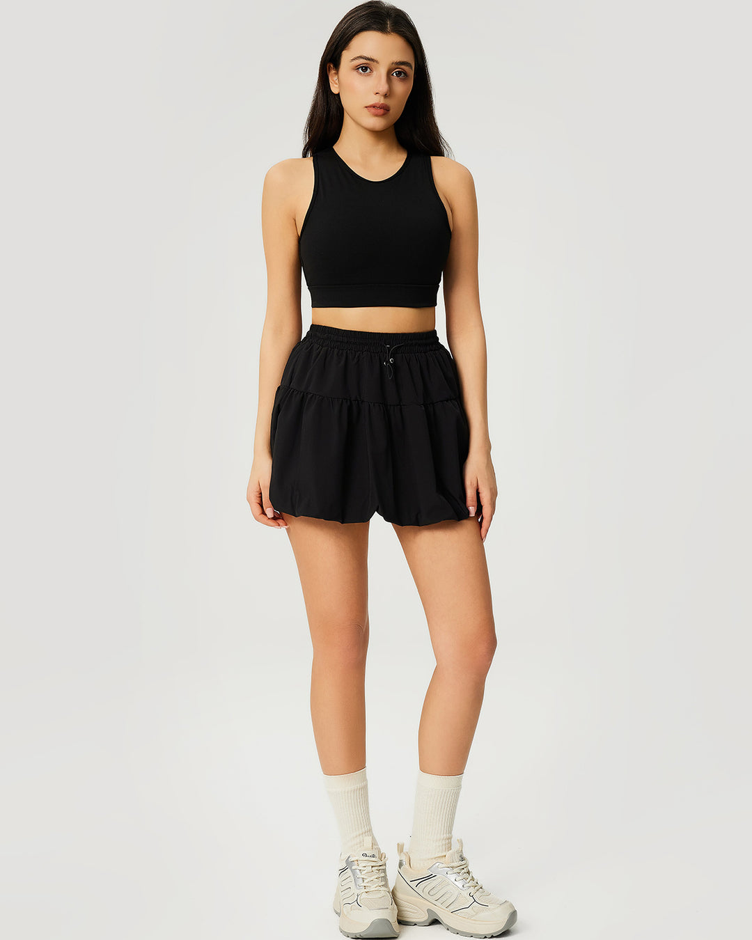Riyana Sports Bra - Black