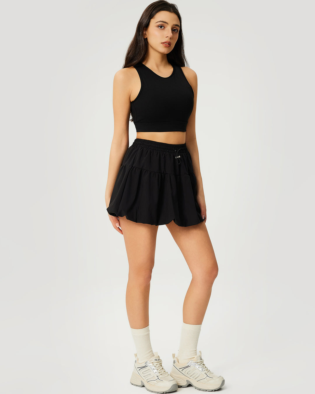 Riyana Sports Bra - Black