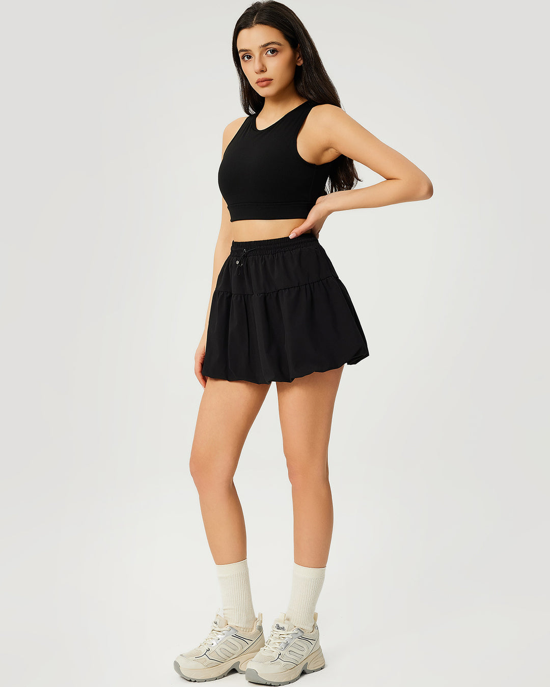 Riyana Sports Bra - Black