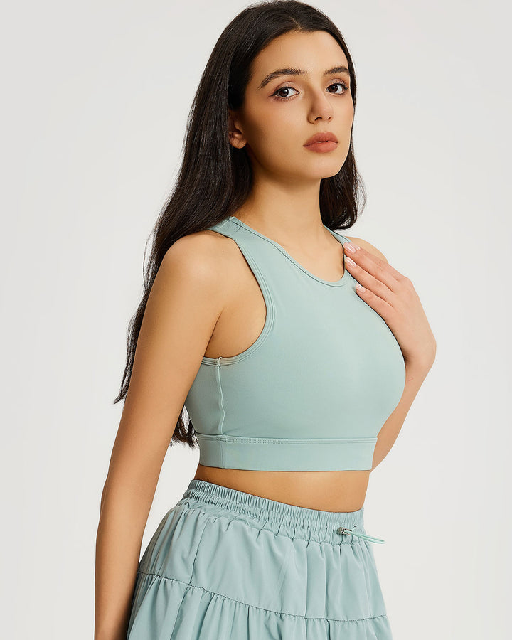 Riyana Sports Bra - Green