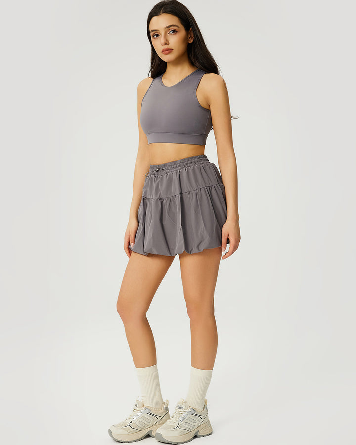 Riyana Sports Bra - Grey