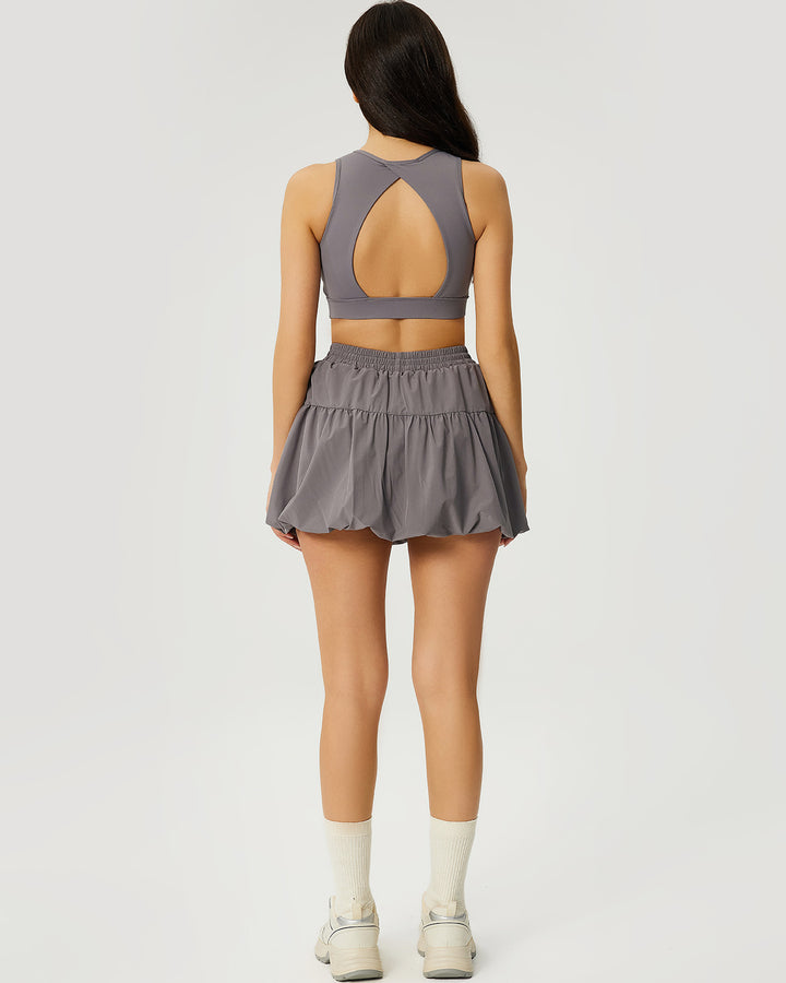 Riyana Sports Bra - Grey