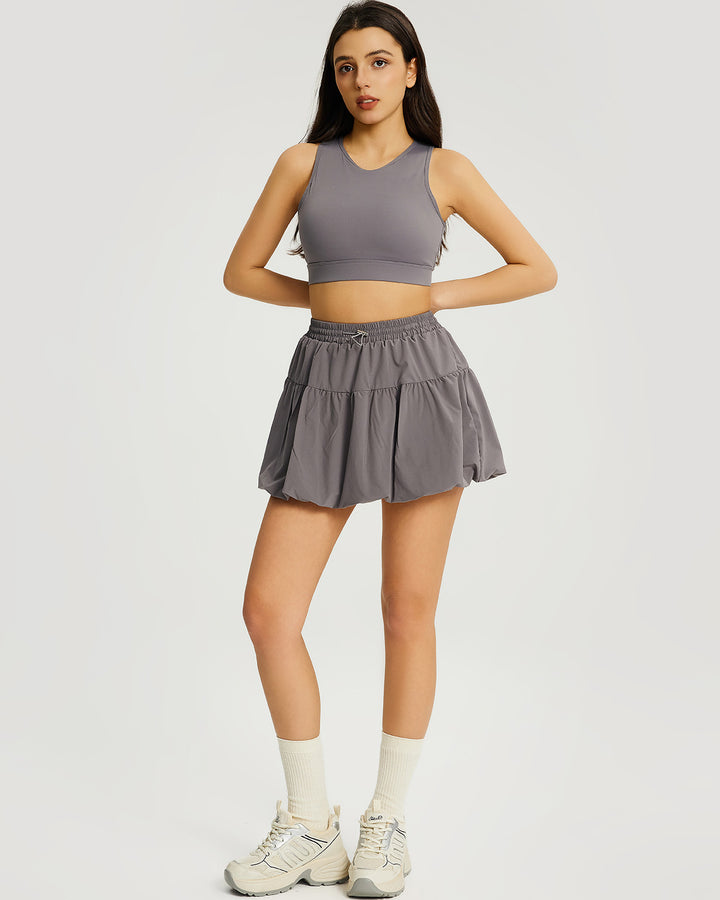 Riyana Sports Bra - Grey