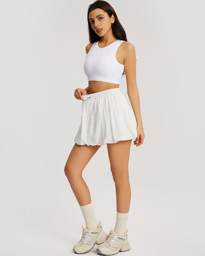 Riyana Sports Bra - White