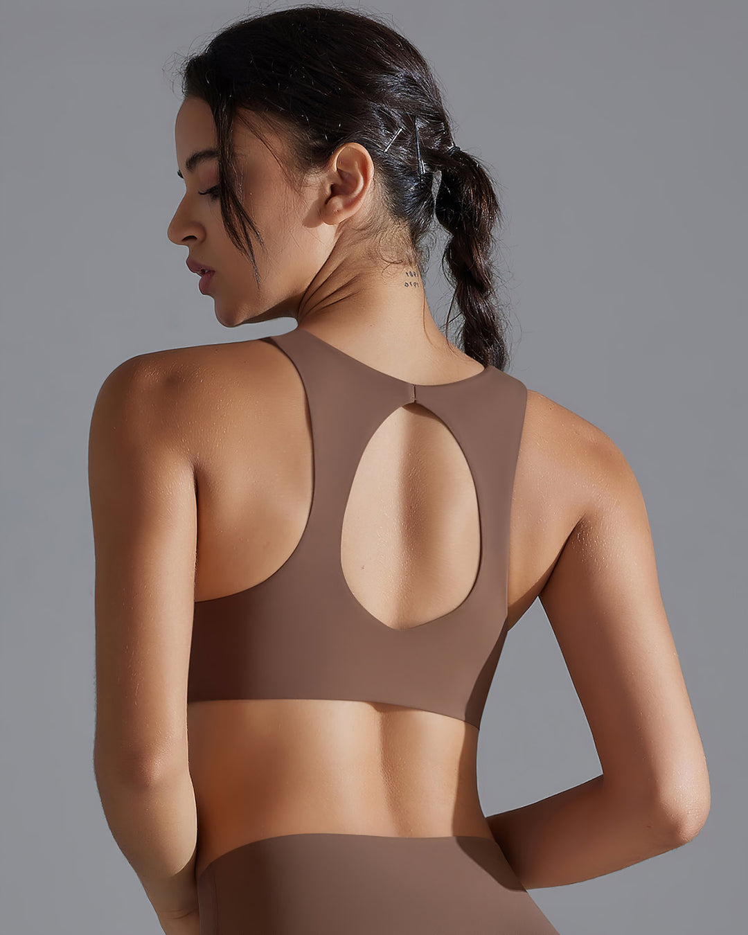 Rosalie Sports Bra - Brown
