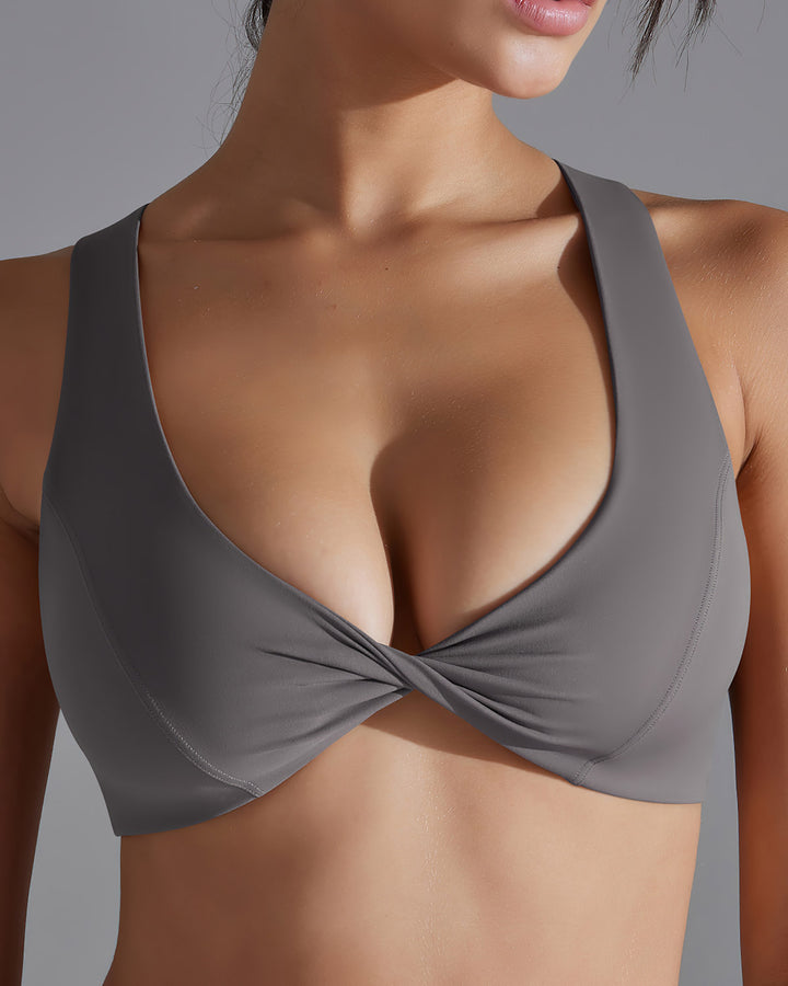 Rosalie Sports Bra - Grey