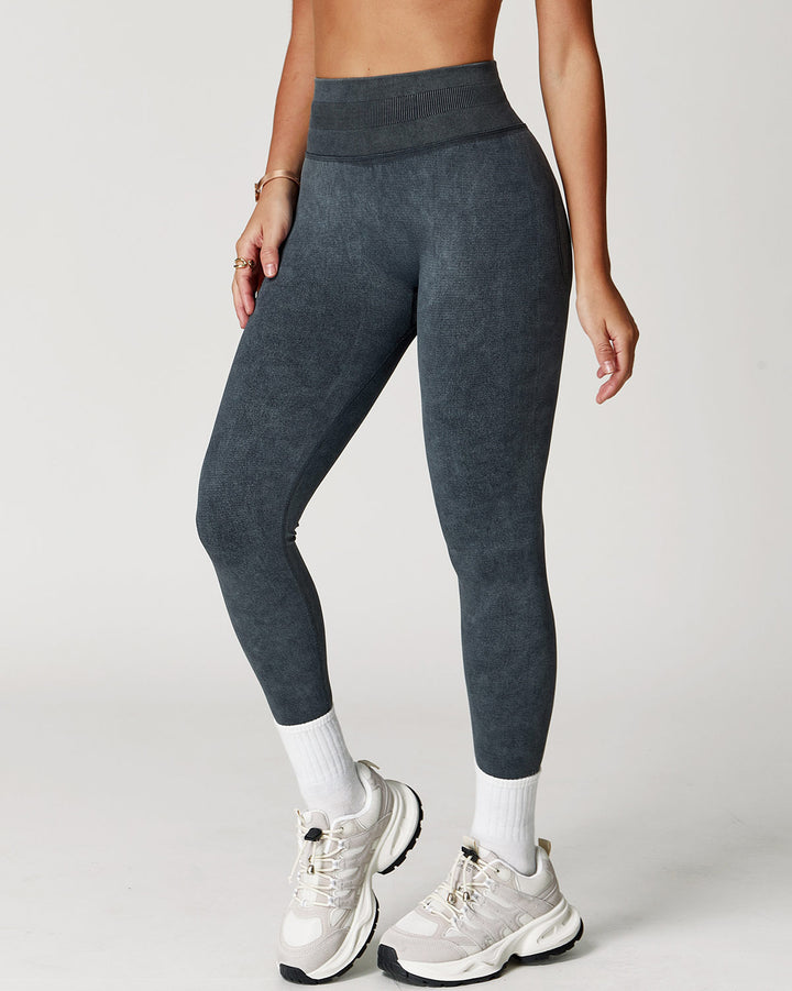 Roselyn Seamless Leggings - Dark Grey