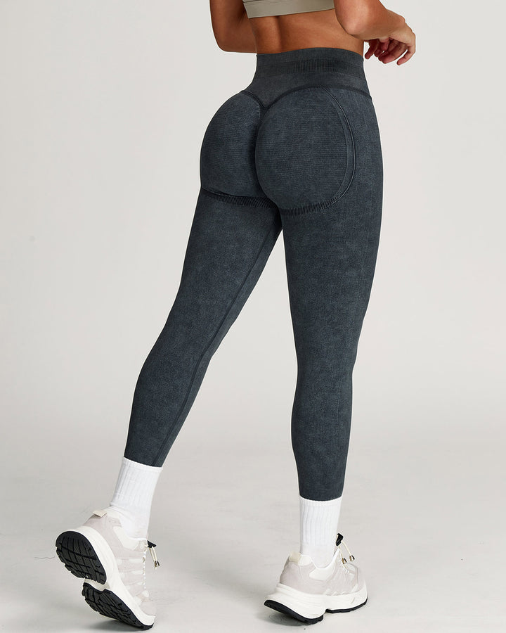 Roselyn Seamless Leggings - Dark Grey