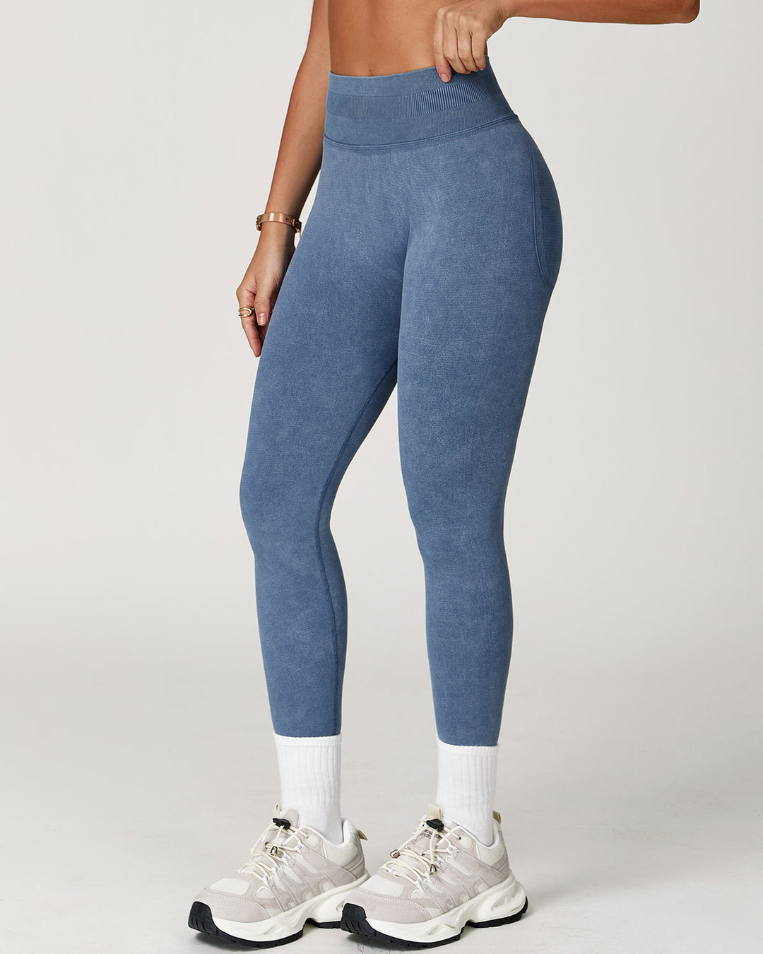 Roselyn Seamless Leggings - Denim