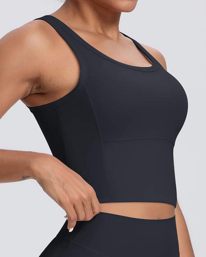 Rowan Crop Top - Black