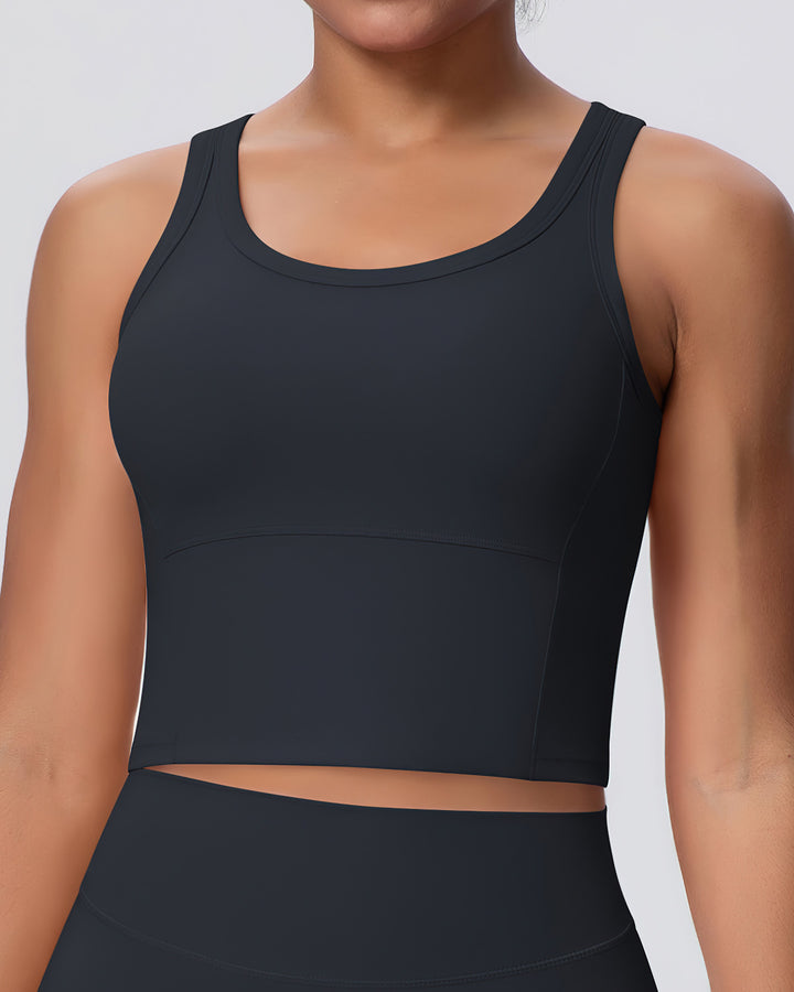 Rowan Crop Top - Black