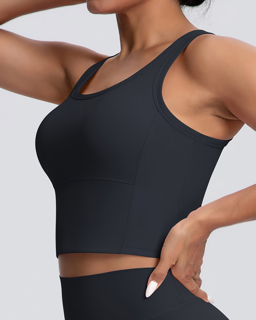 Rowan Crop Top - Black