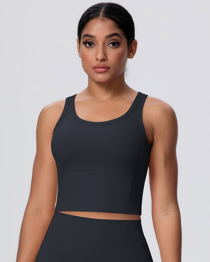 Rowan Crop Top - Black