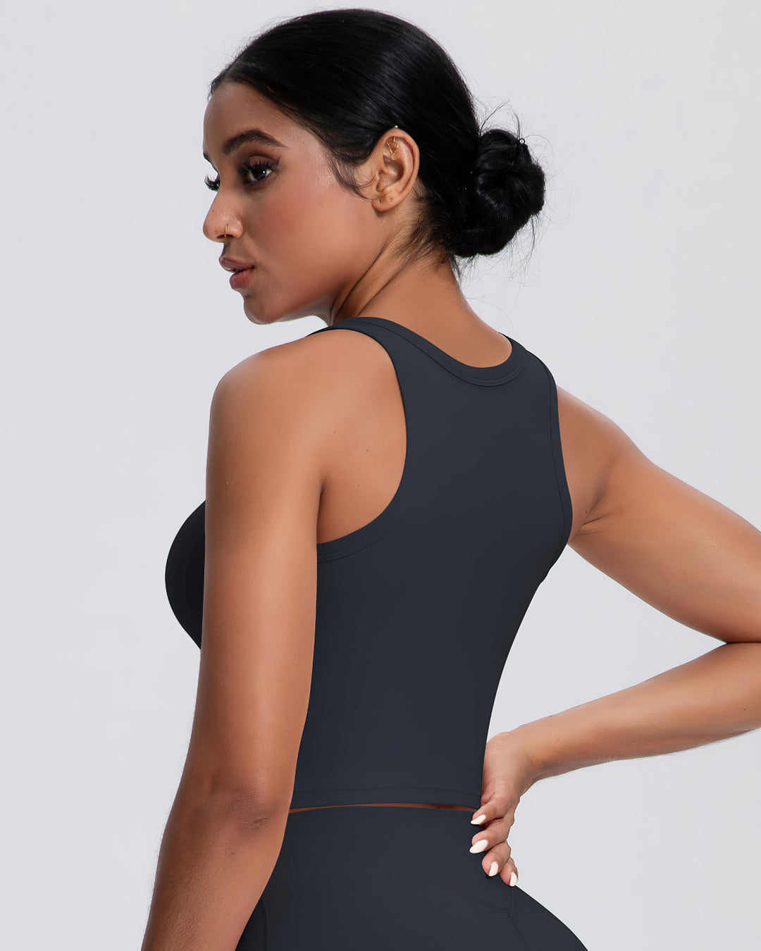 Rowan Crop Top - Black
