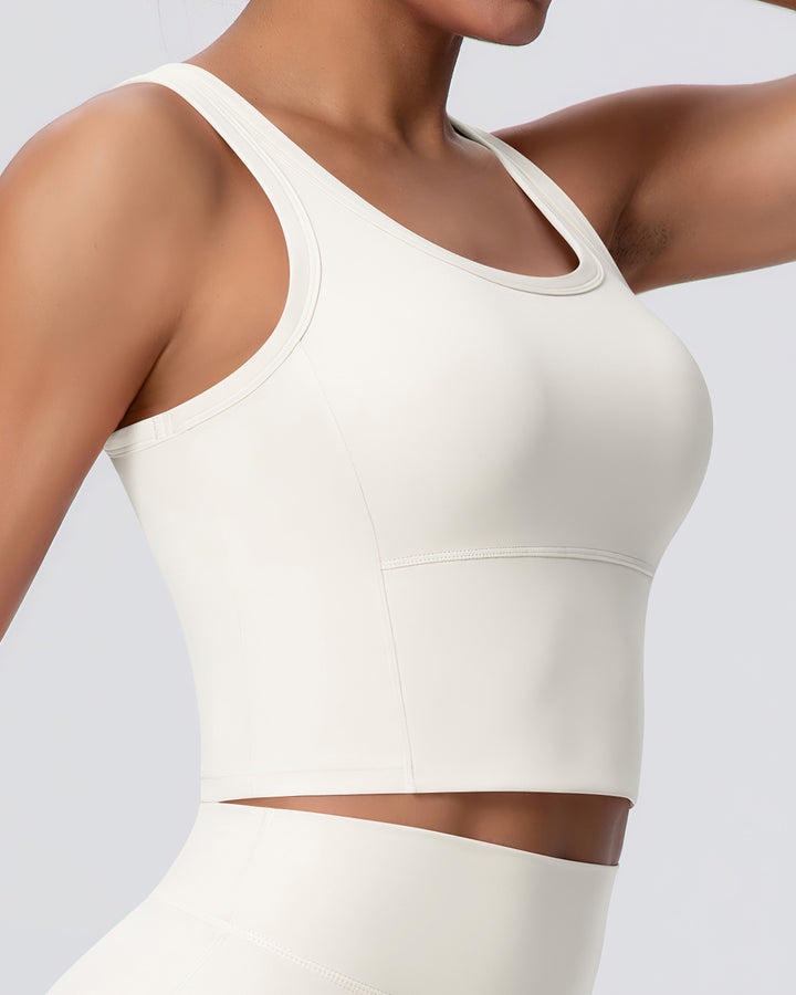 Rowan Crop Top - Cloud