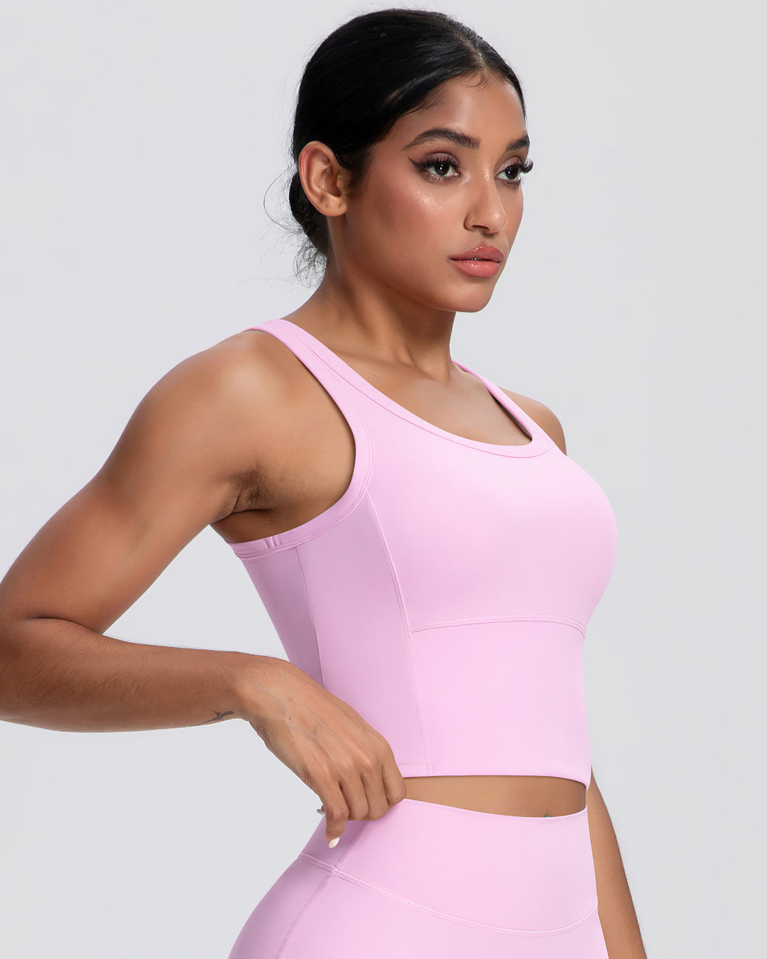 Rowan Crop Top - Pink