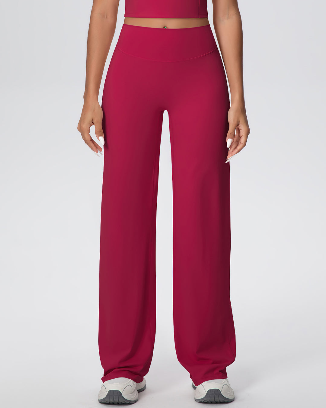 Rowan Flare Leggings - Red