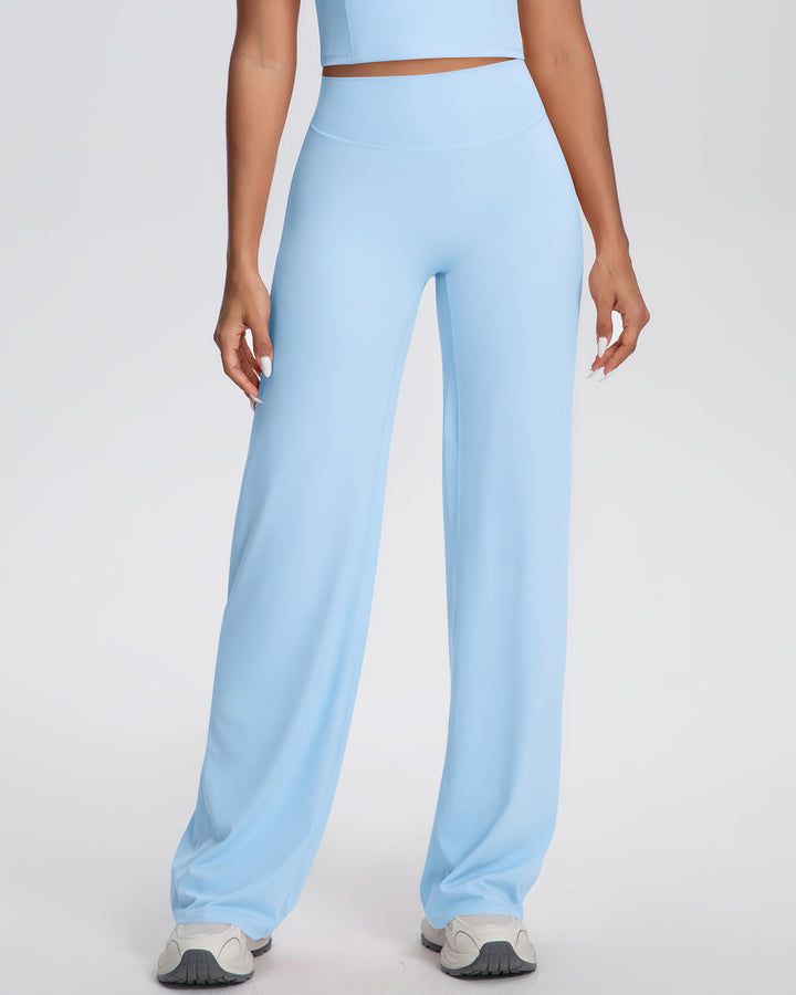 Rowan Flare Leggings - Sky Blue