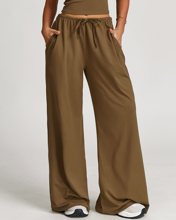 Rowena Sweatpants - Brown