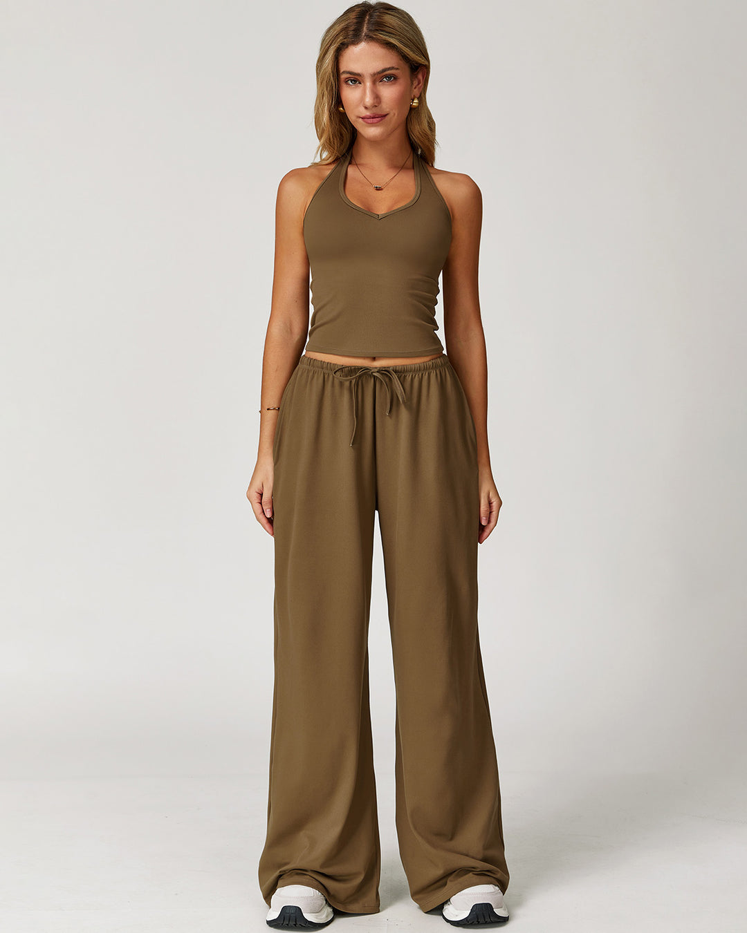 Rowena Sweatpants - Brown