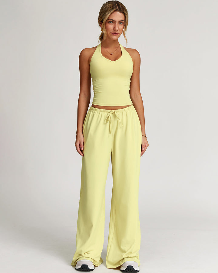 Rowena Sweatpants - Lemon