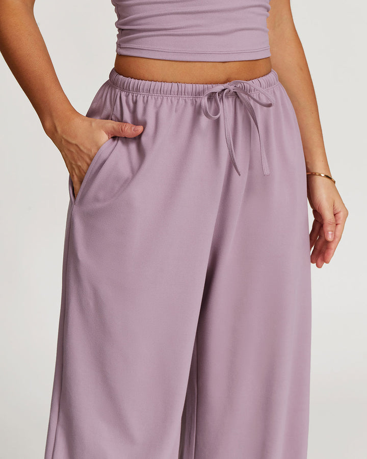 Rowena Sweatpants - Purple