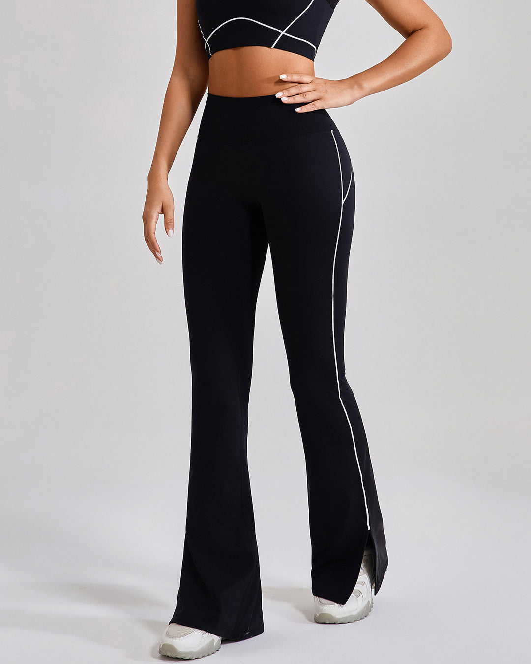 Ruby Flare Leggings - Black