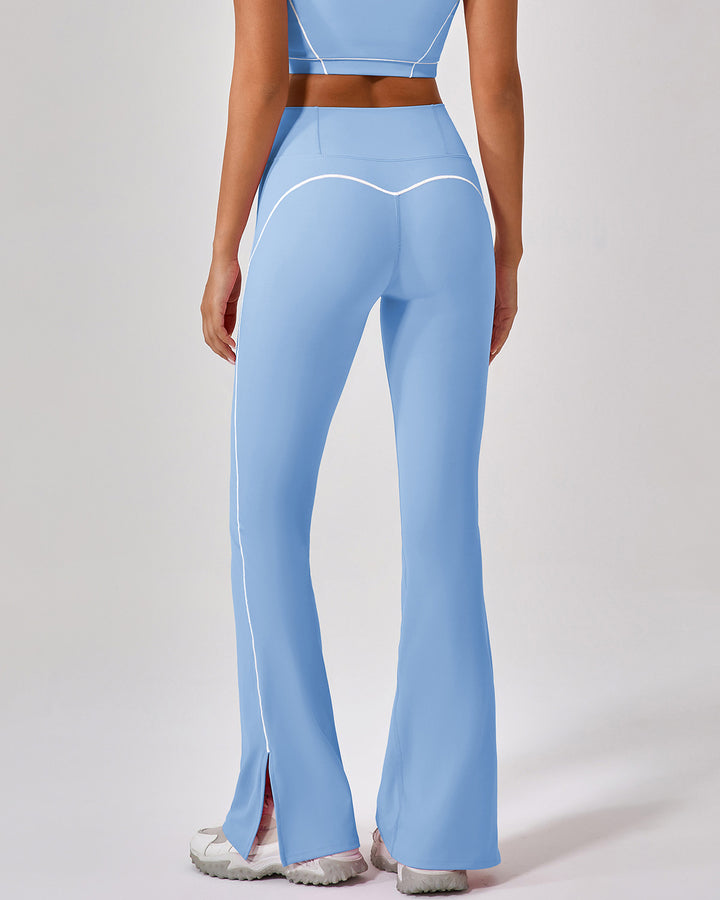 Ruby Flare Leggings - Blue
