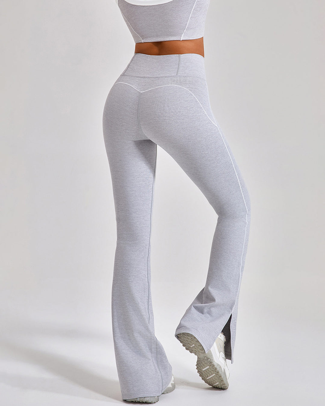 Ruby Flare Leggings - Grey