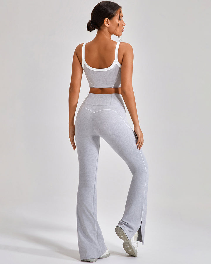 Ruby Flare Leggings - Grey