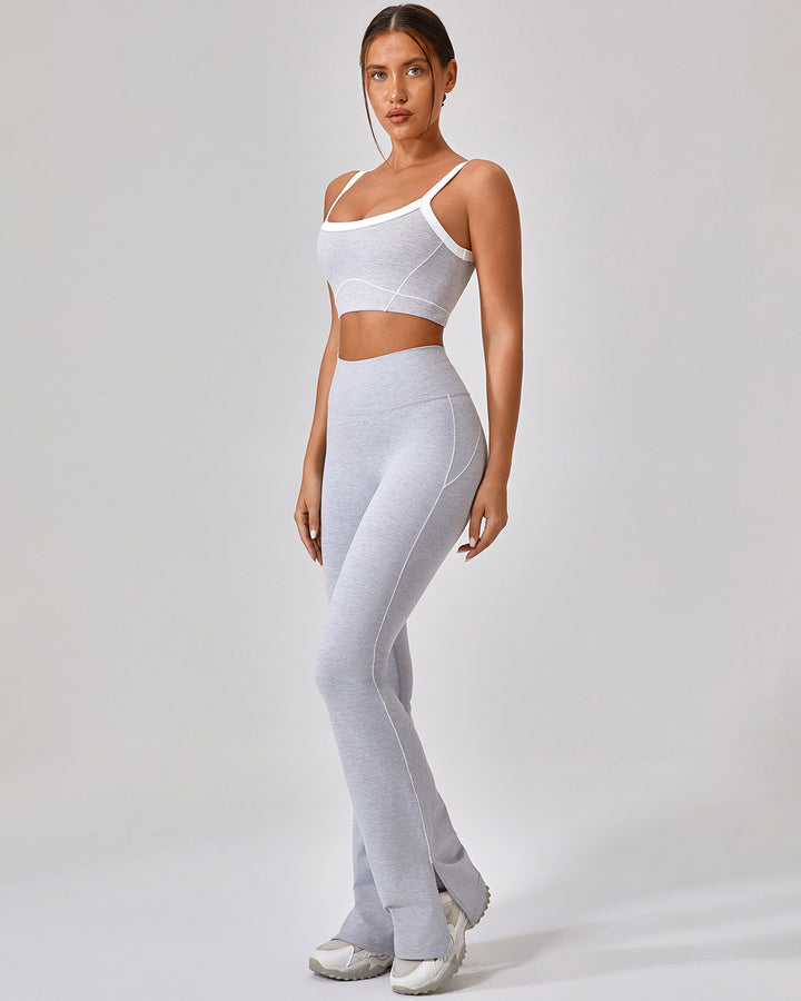 Ruby Flare Leggings - Grey