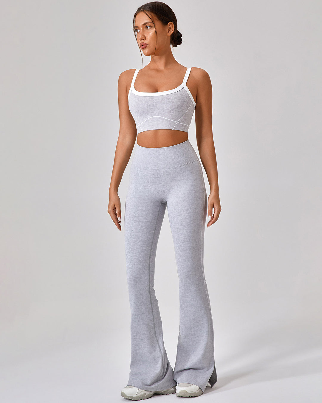 Ruby Flare Leggings - Grey