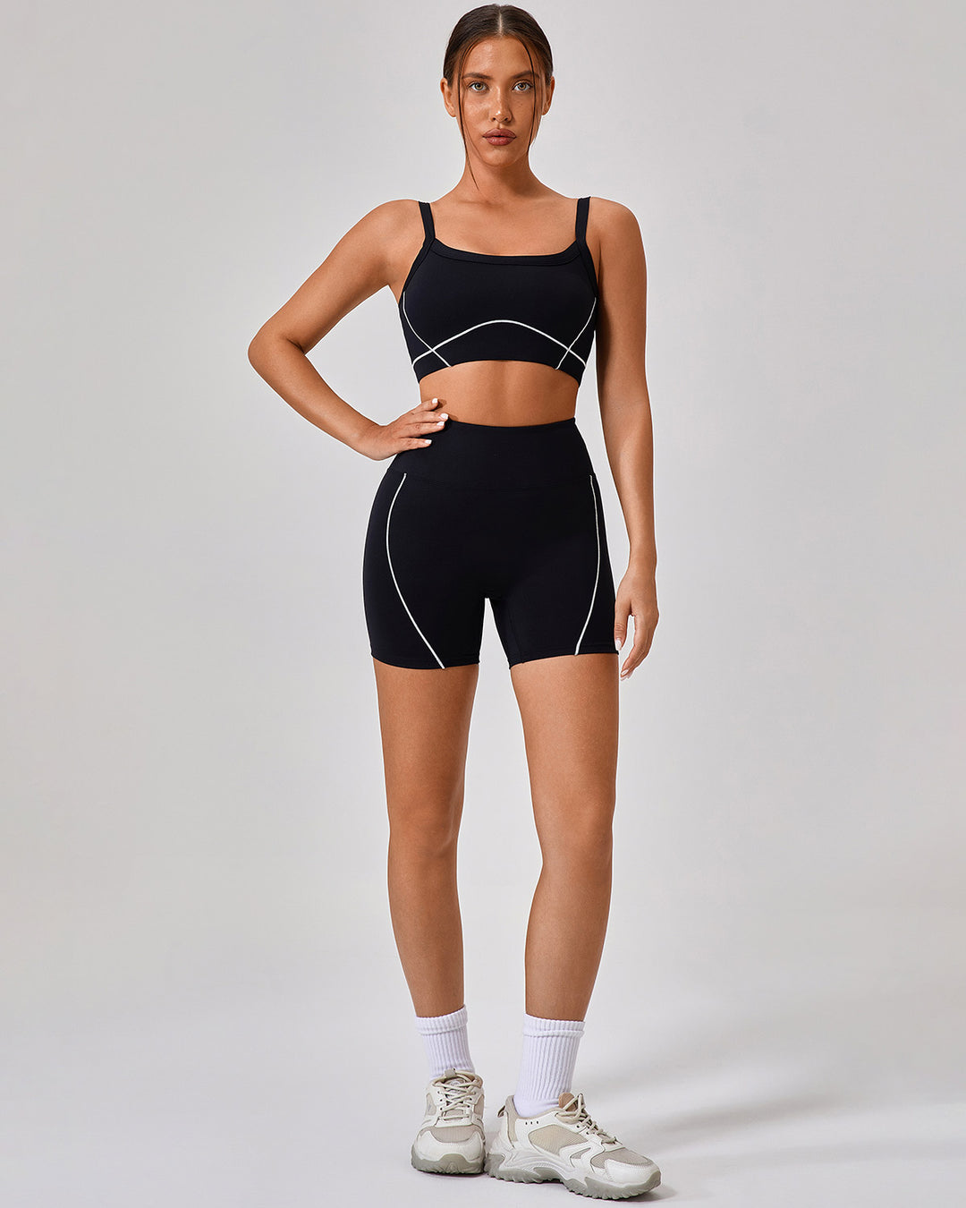 Ruby Seamless Shorts - Black