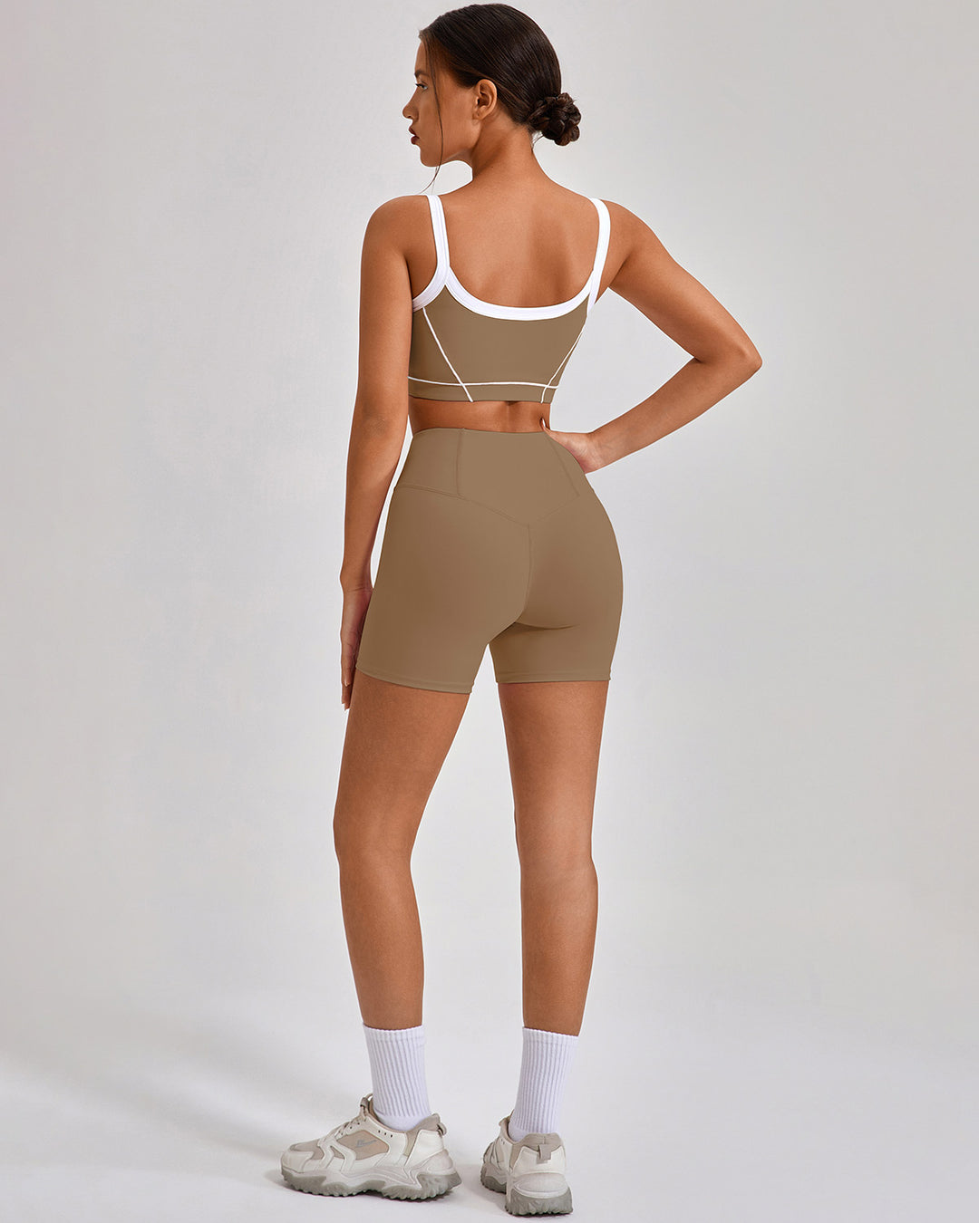 Ruby Seamless Shorts - Brown