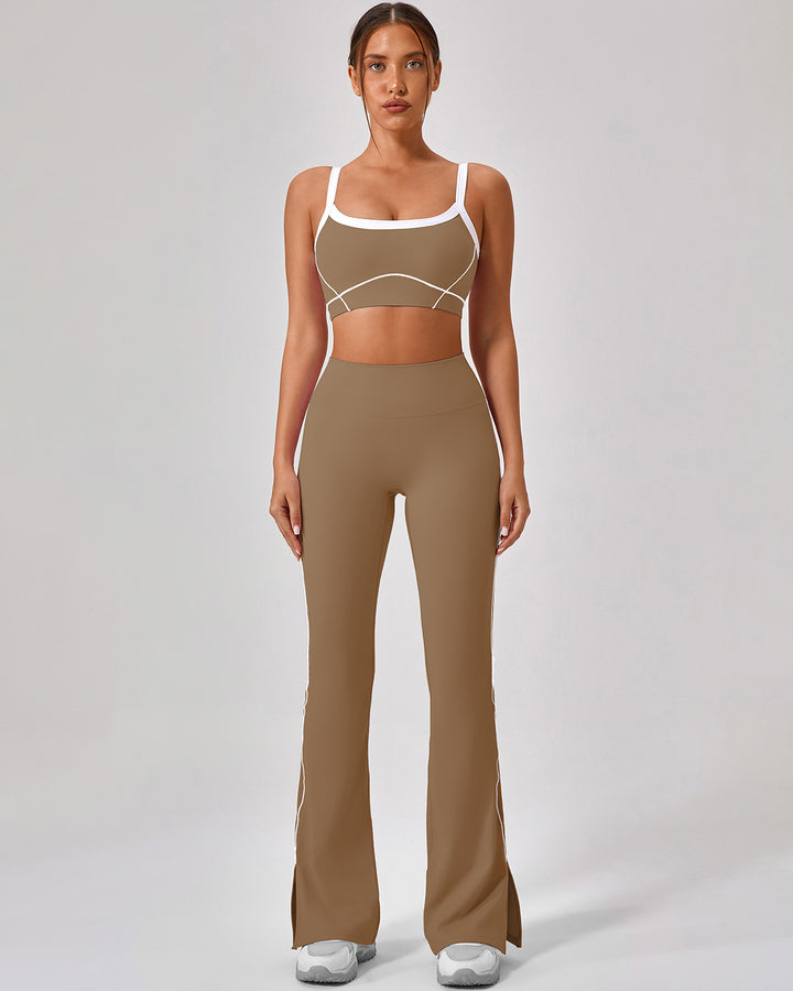 Ruby Sports Bra - Brown