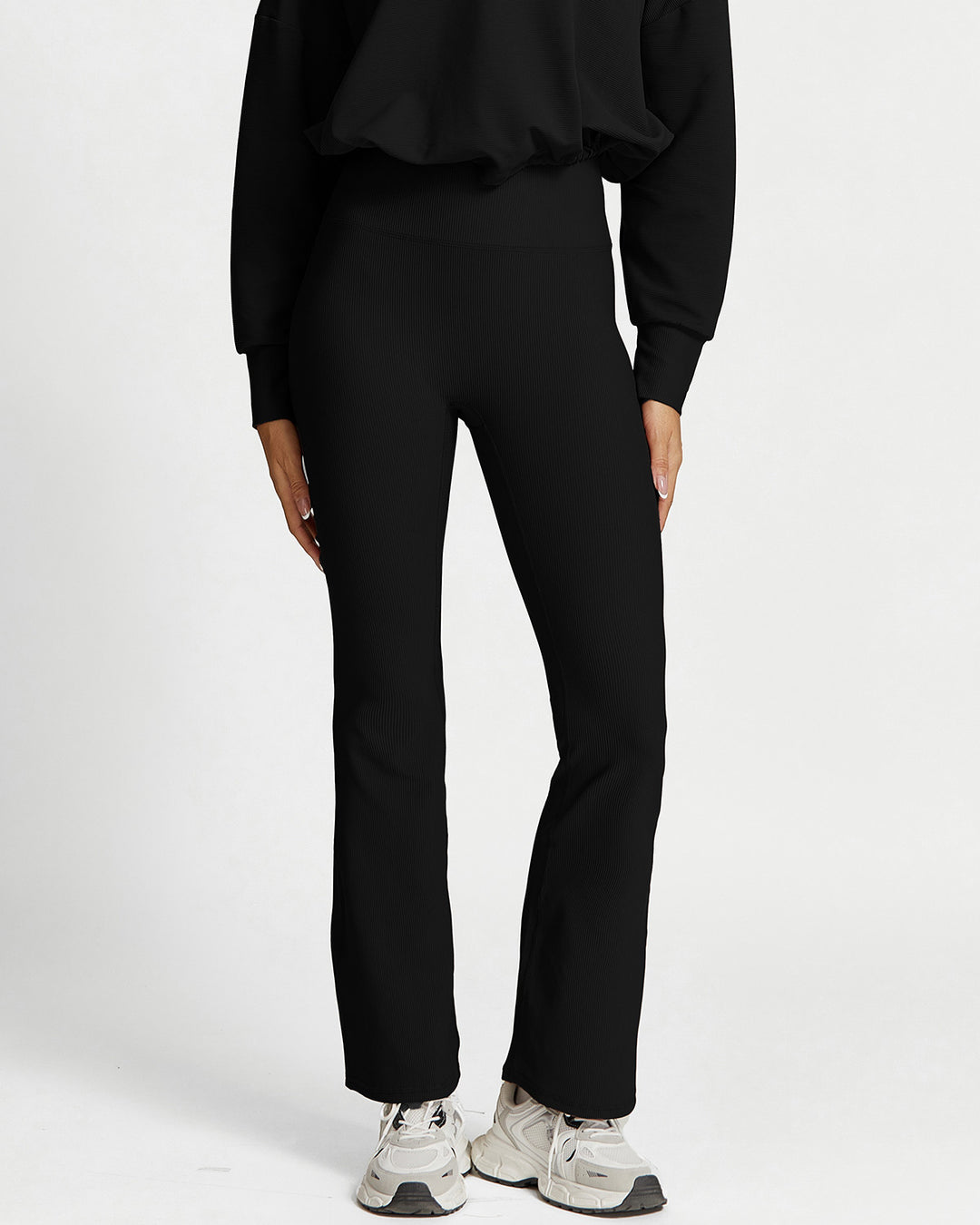 Sabrina Flare Leggings - Black