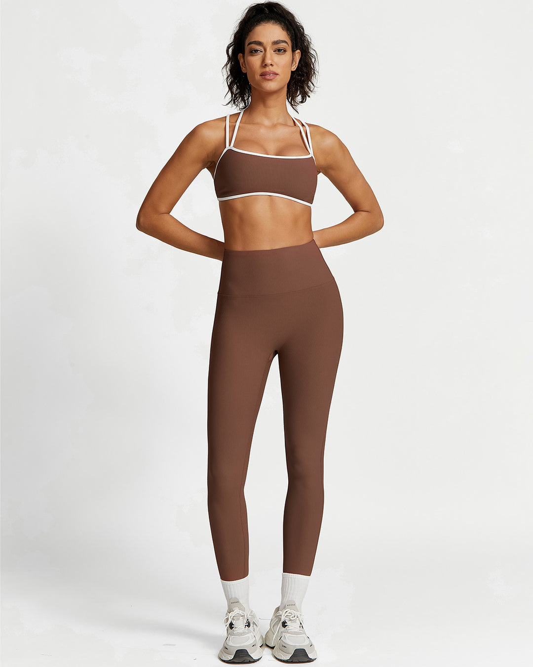 Sabrina Seamless Leggings - Brown