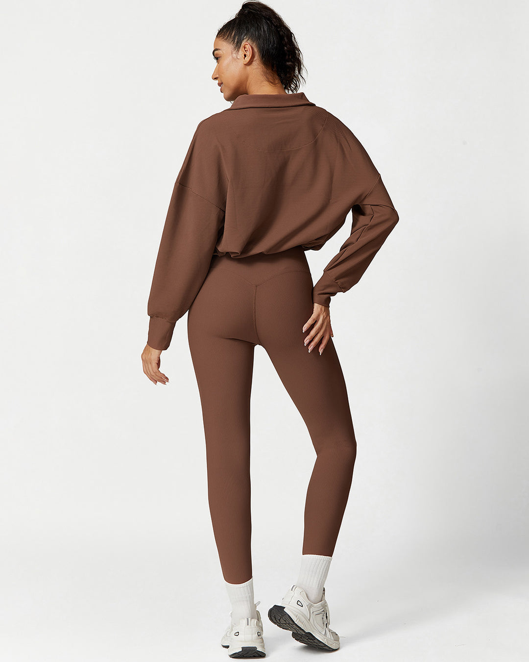 Sabrina Seamless Leggings - Brown