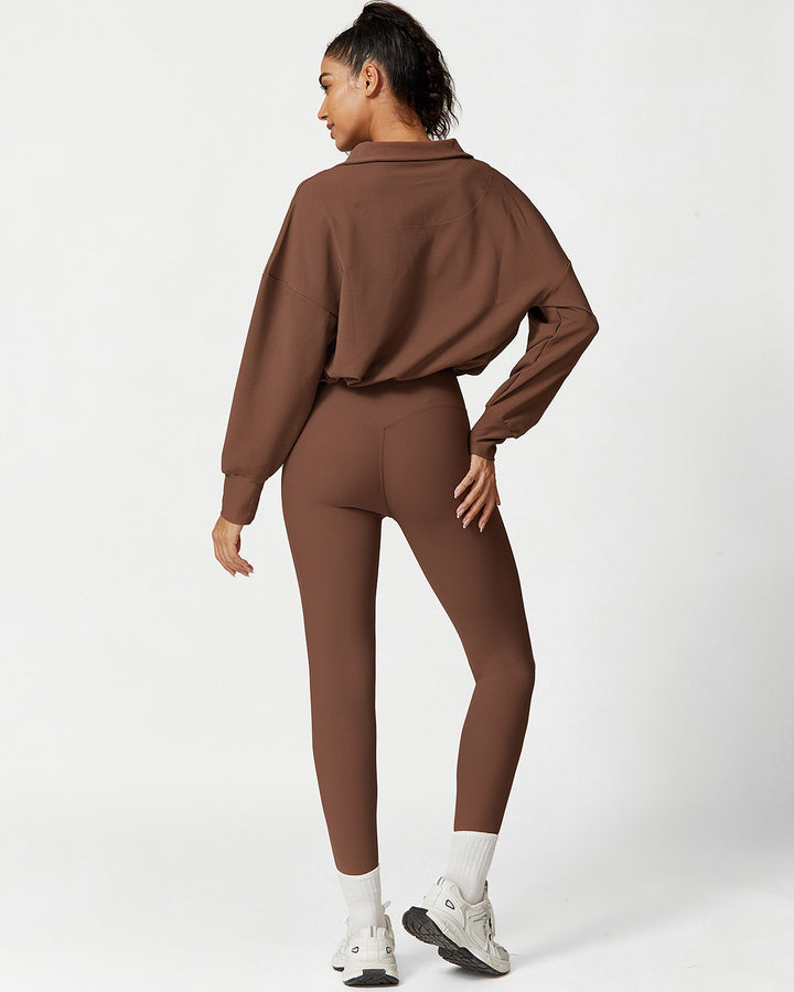 Sabrina Seamless Leggings - Brown