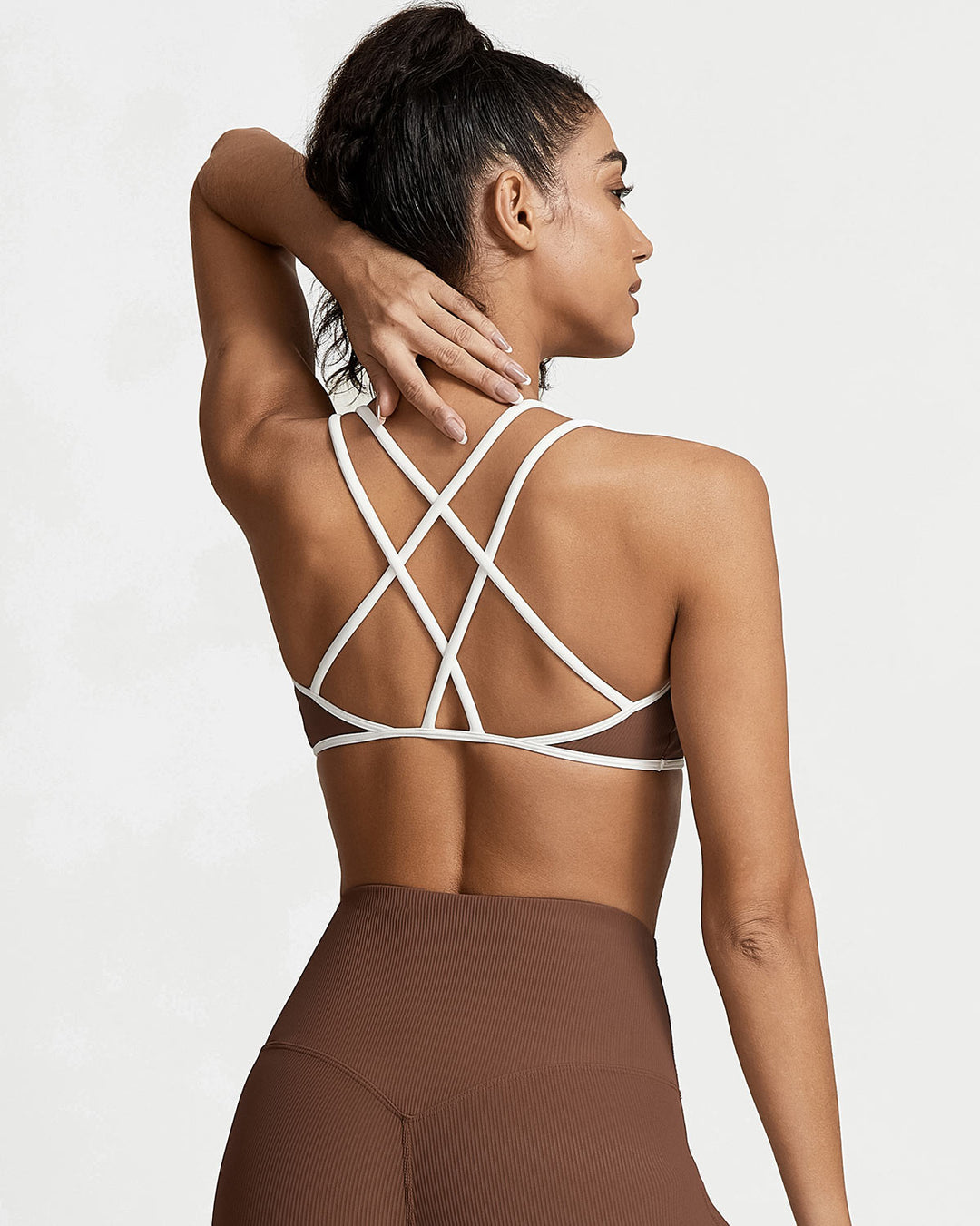 Sabrina Sports Bra - Brown