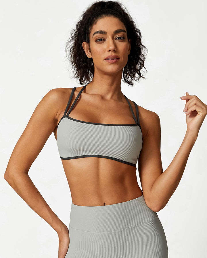 Sabrina Sports Bra - Grey
