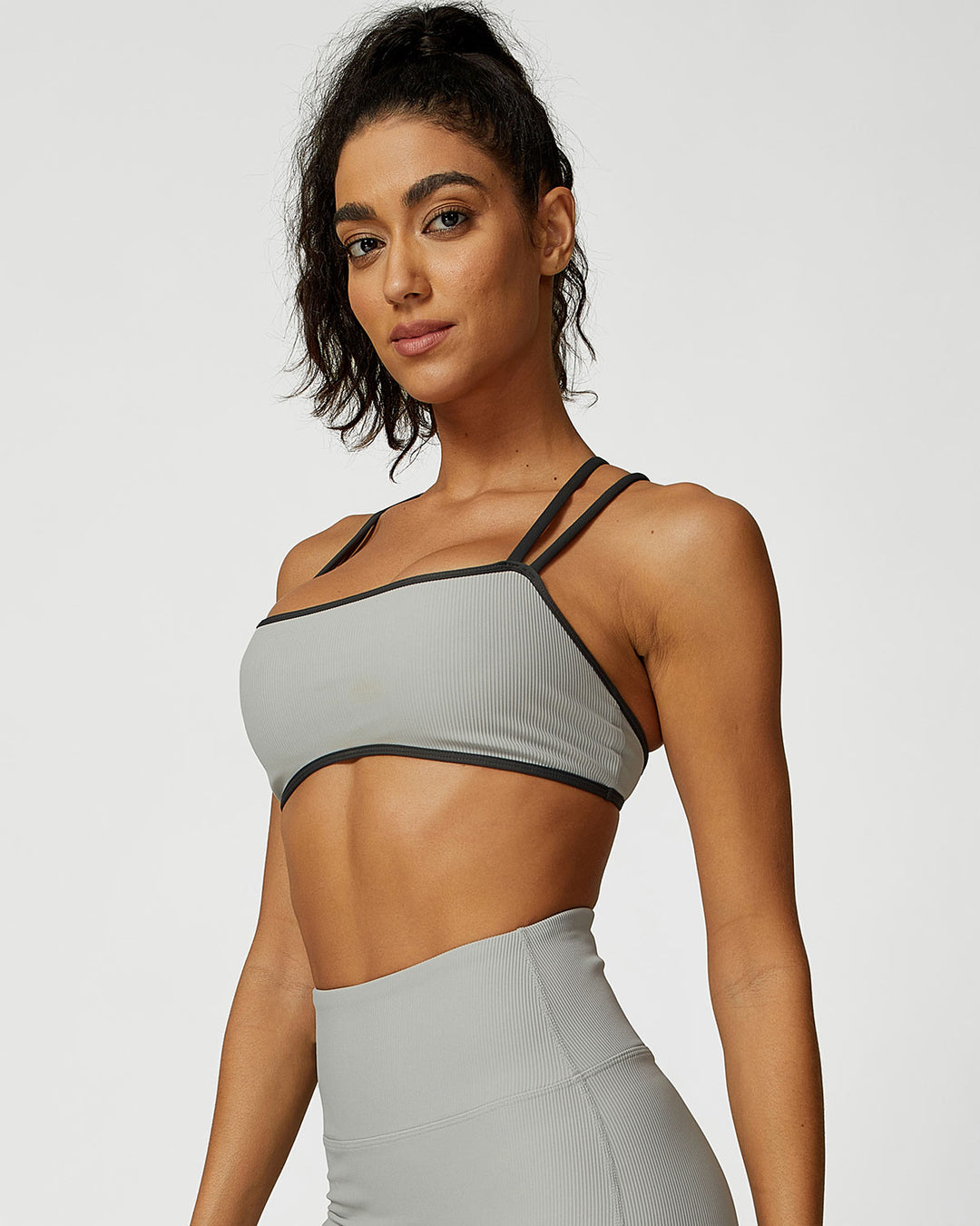 Sabrina Sports Bra - Grey